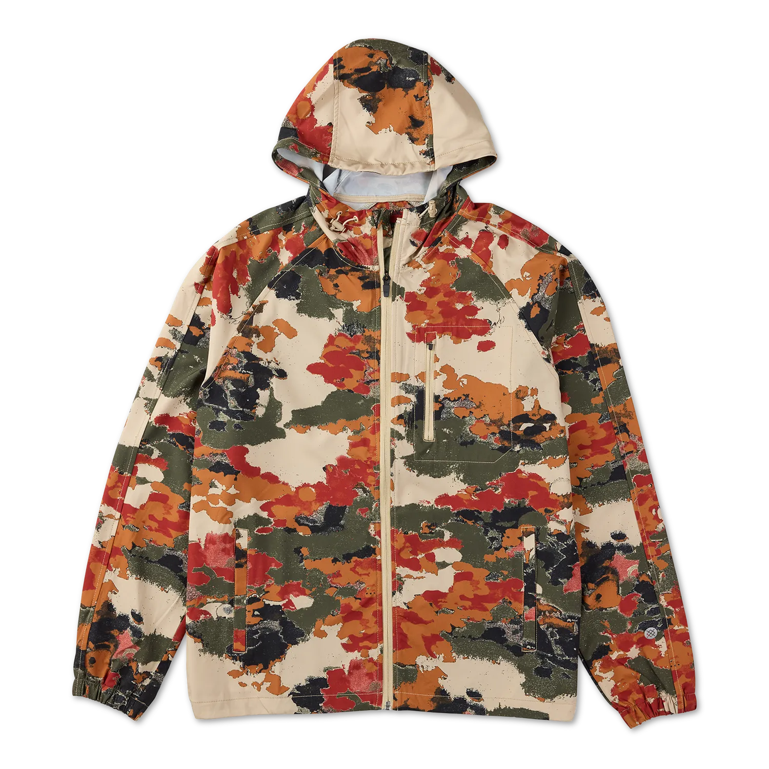 Stance Warm Up løbejakke camo let