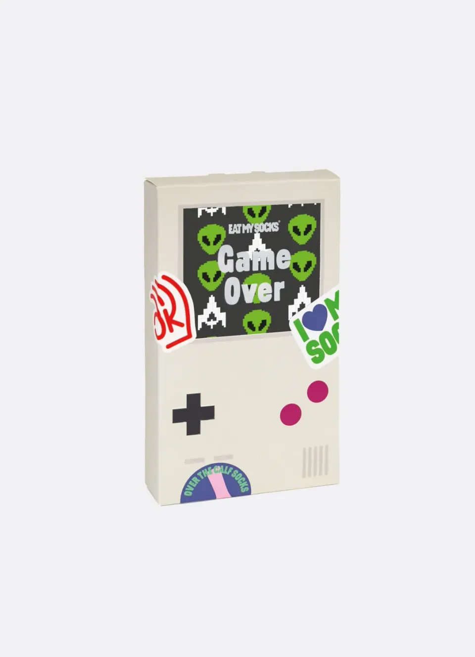 Eat My Socks Game Over sokker 1 par gamer