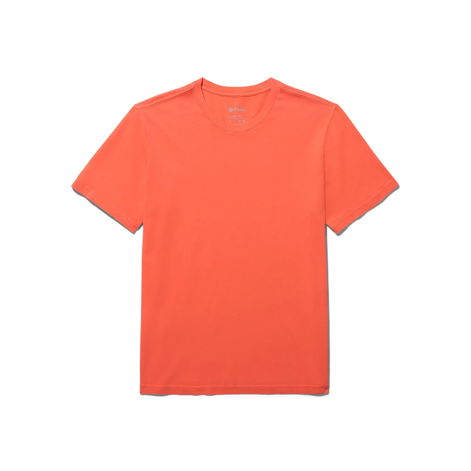 Stance Studio Organic T-shirt coral økologisk bomuld
