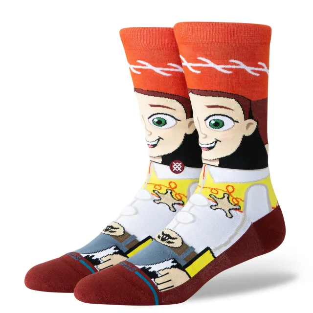 Stance Jessie Crew strømper rød Toy Story bomuld