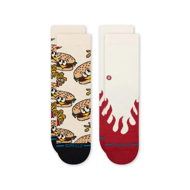 Stance Kids crew børnestrømper orange 2-pak