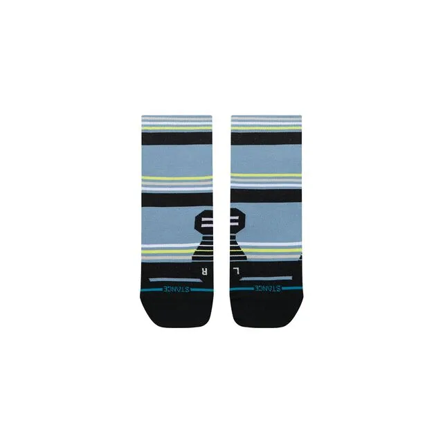 Stance Briar Ultra Light Quarter løbestrømper blå åndbar
