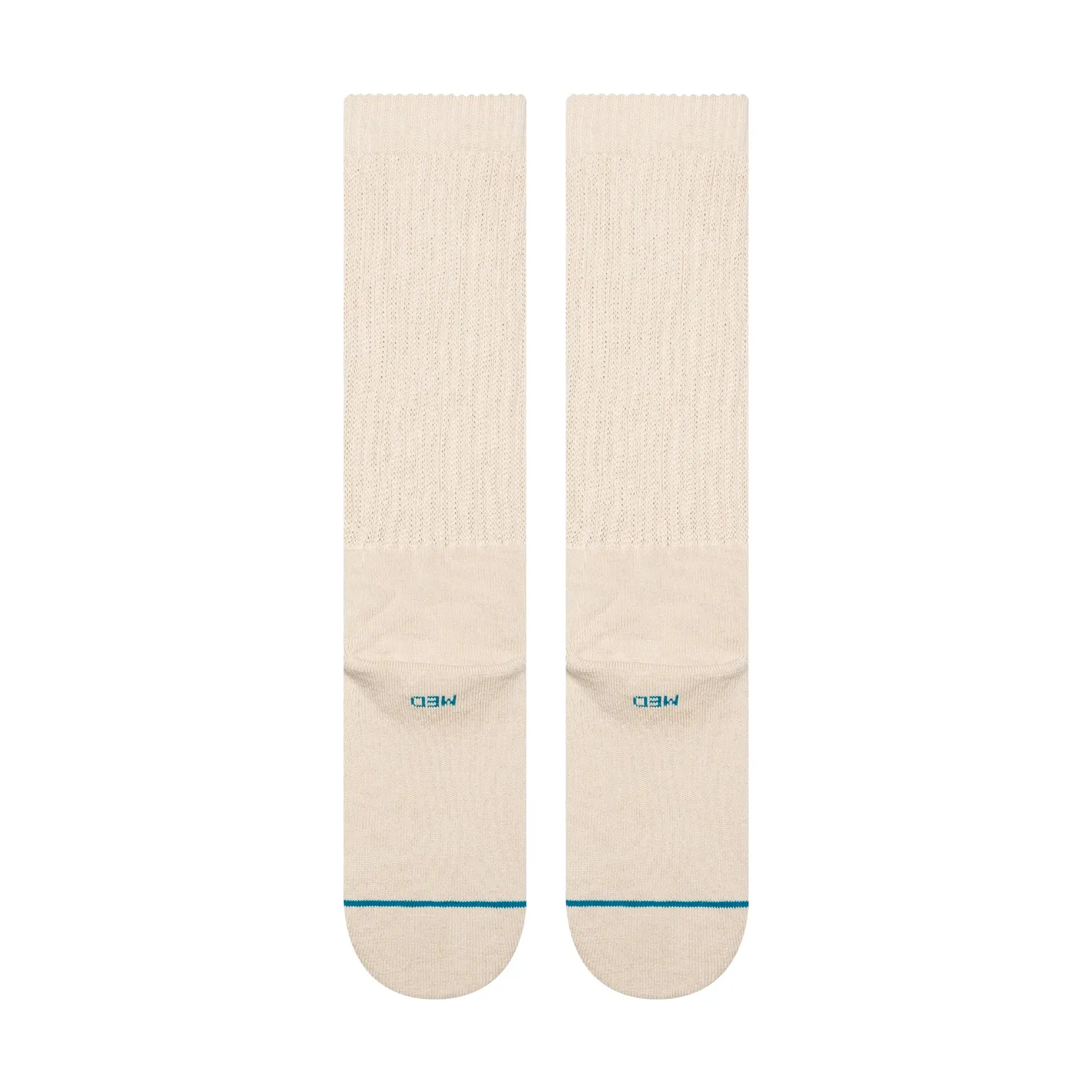 Stance Icon Slouch Crew strømper oatmeal
