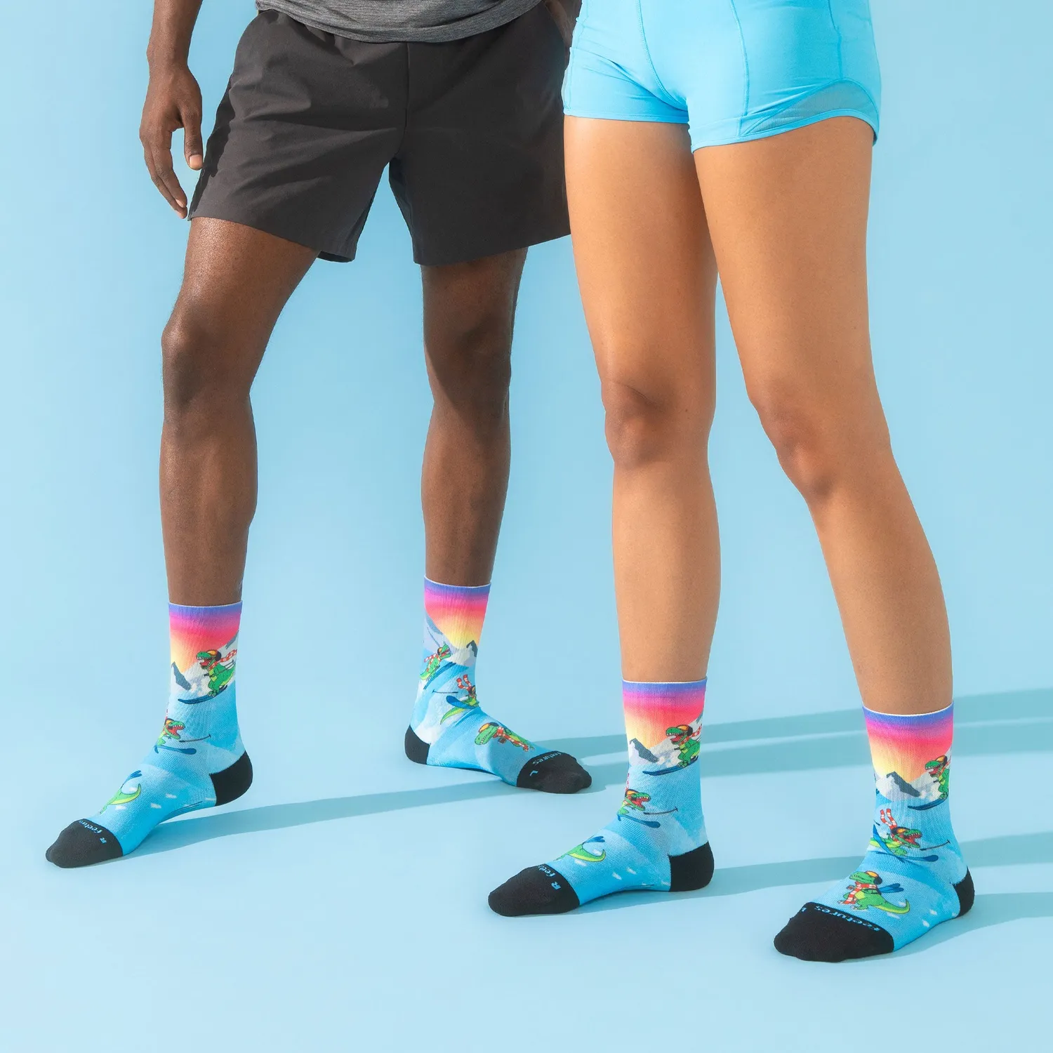 Feetures Elite Light Cushion Mini Crew løbesokker Ski-Rex limit