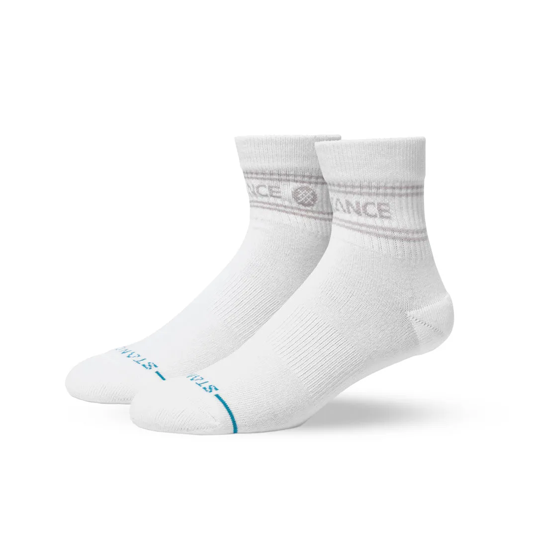 Stance Vital Quarter sokker hvid 3-pak medium