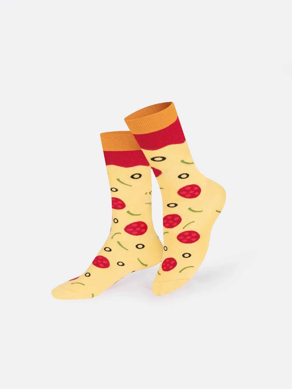 Eat My Socks Napoli Pizza børnestrømper bomuld