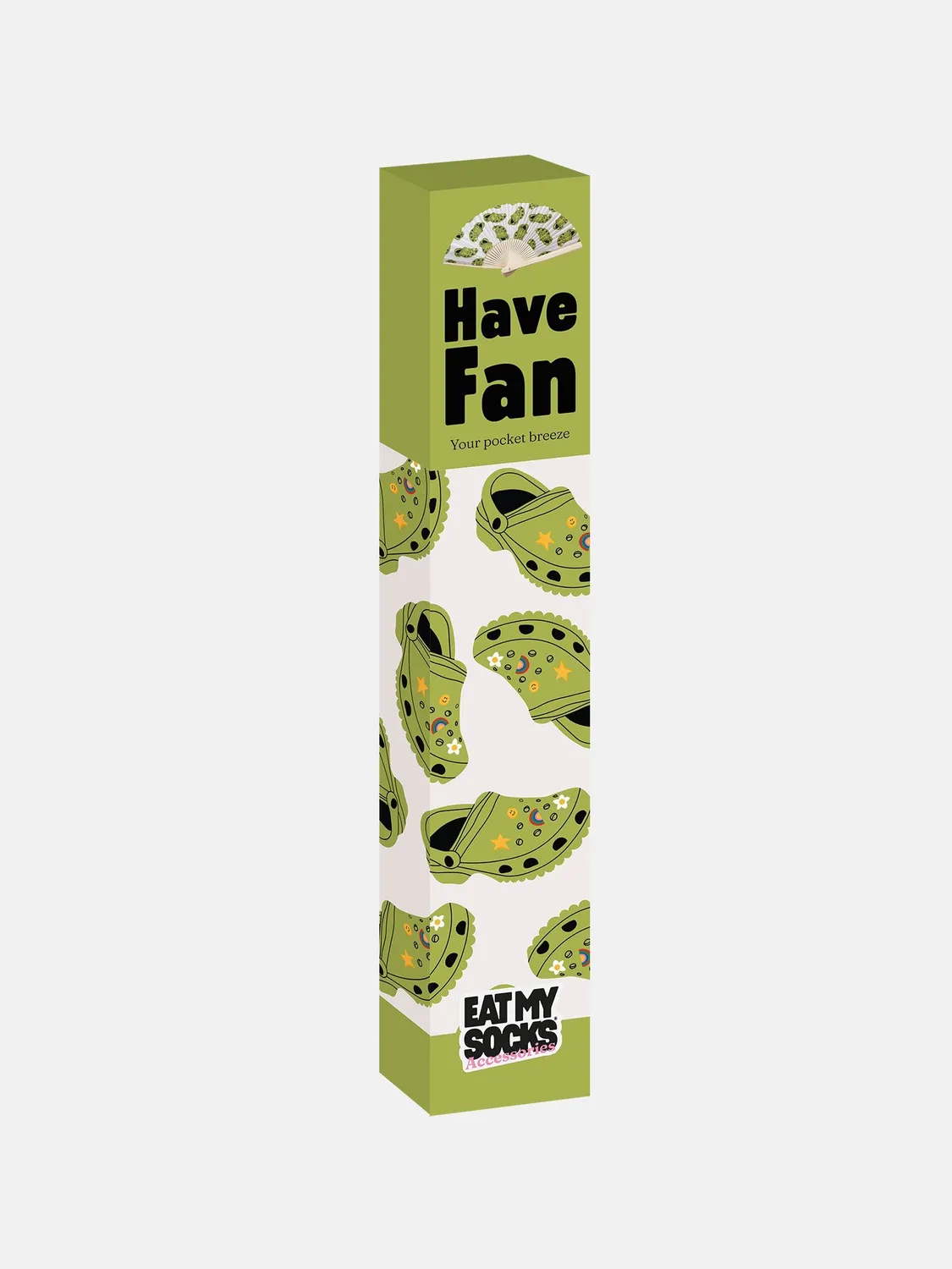 Eat My Socks Beach Walks Hand Fan håndvifte