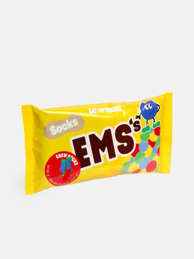 Eat My Socks EMS's sokker slik farverige