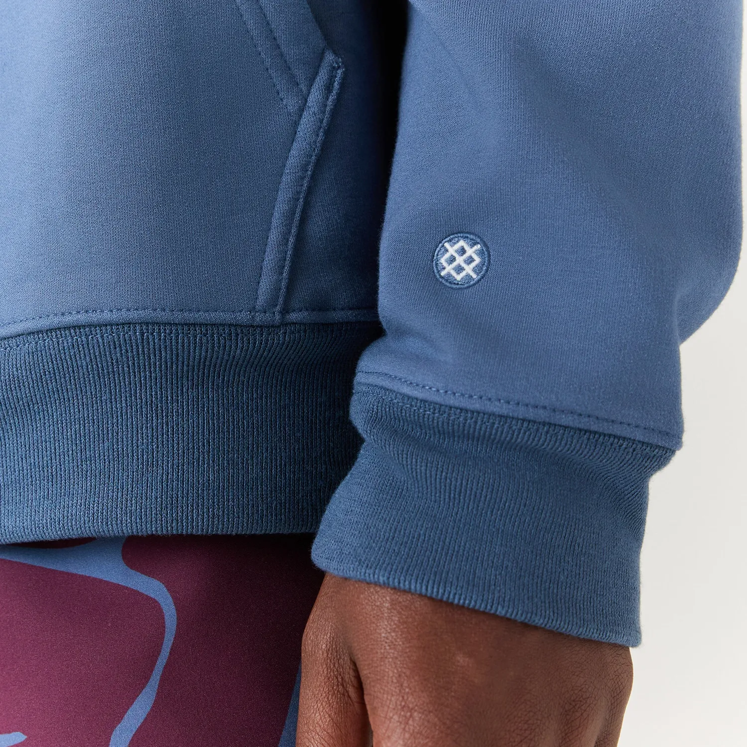 Stance Aura Hoodie hættetrøje sea blue relaxed