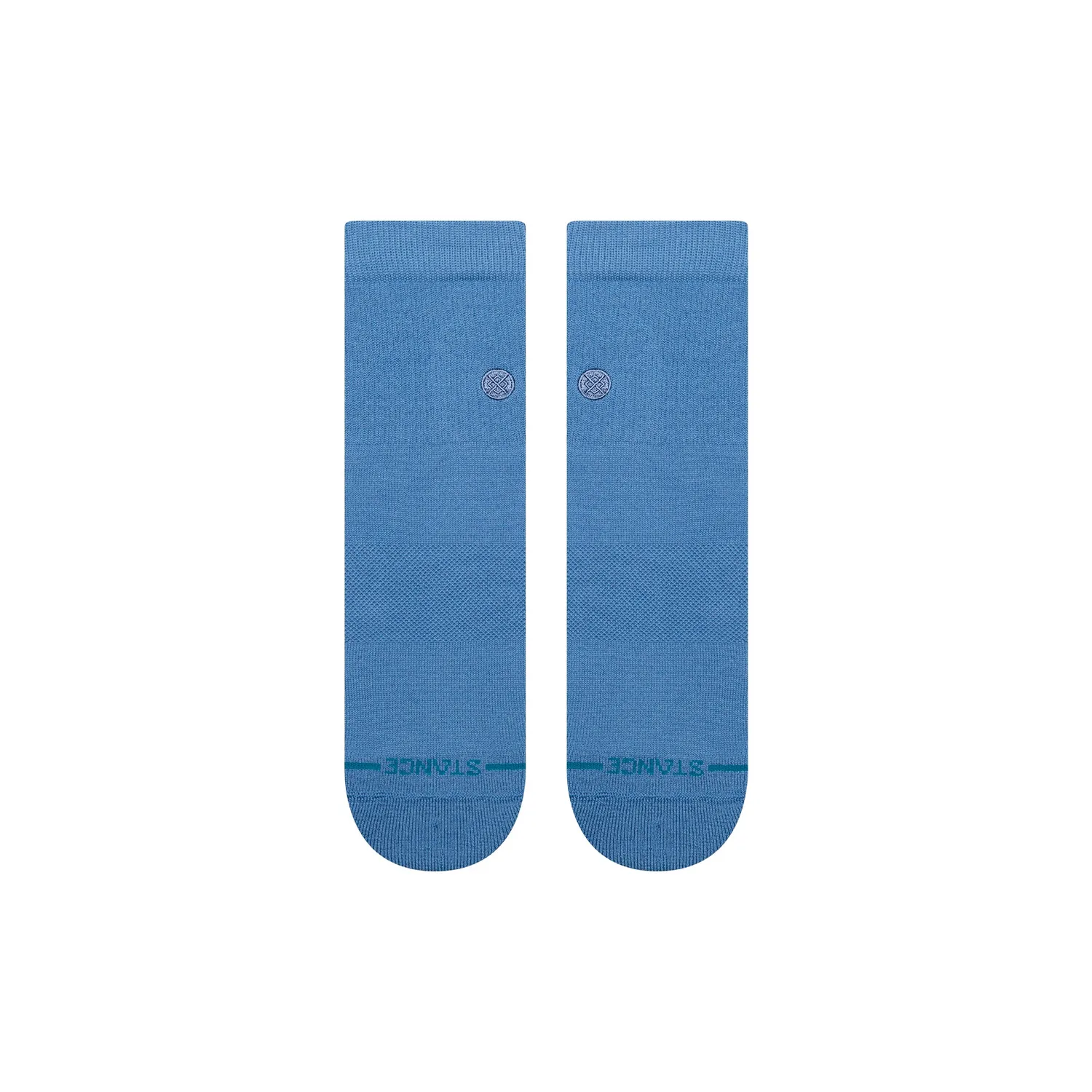 Stance Icon kvartstrømper capri blue bomuld