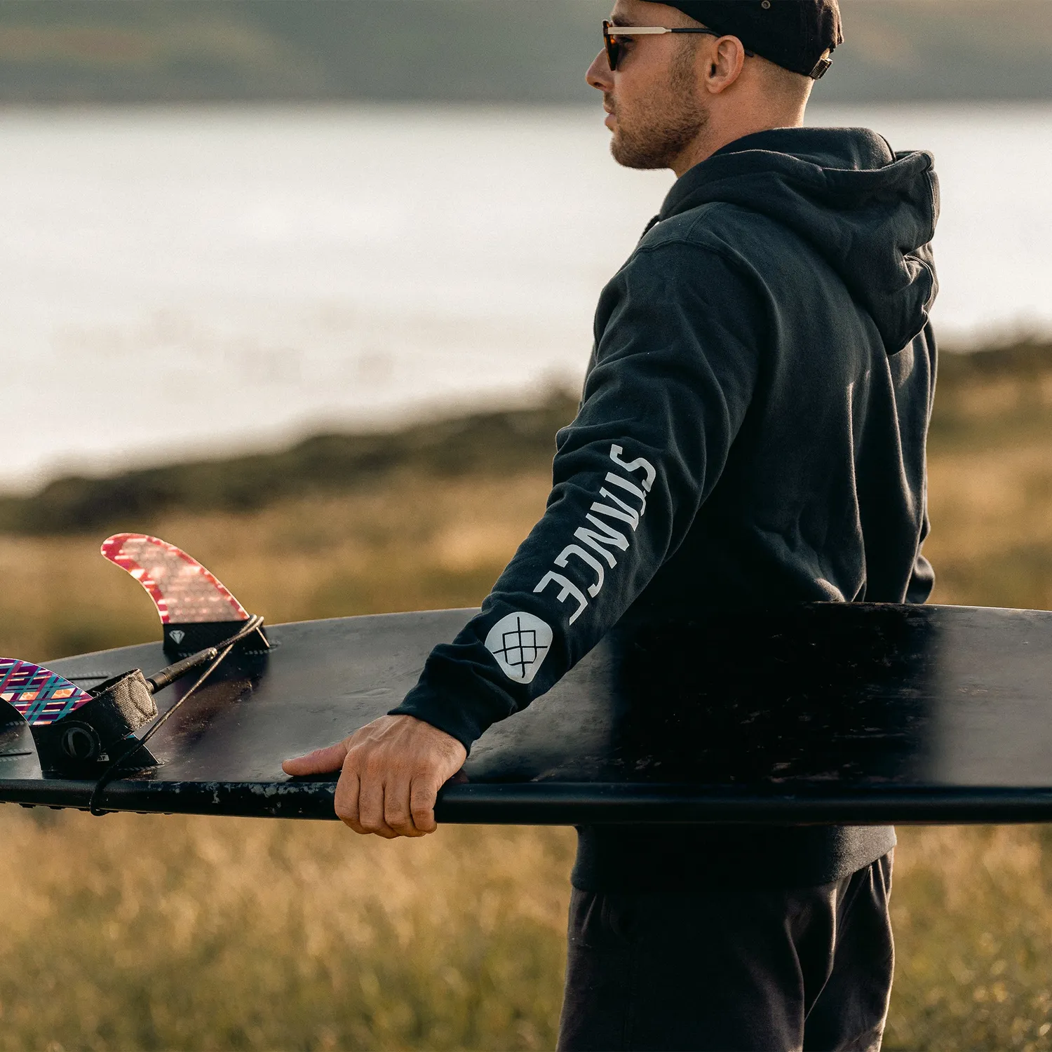 Stance Icon Hoodie hættetrøje sort – bomuld