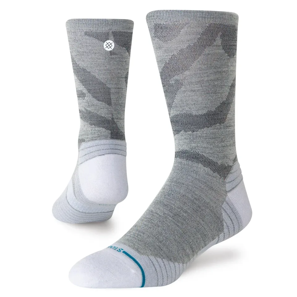 Stance Digi Dash Light Wool Crew strømper hvid