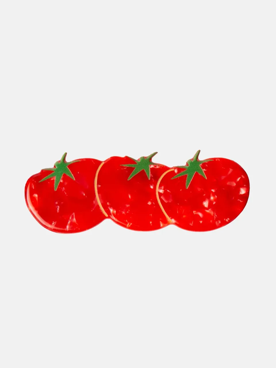 Eat My Socks Tomato hårklemme acetat tomat