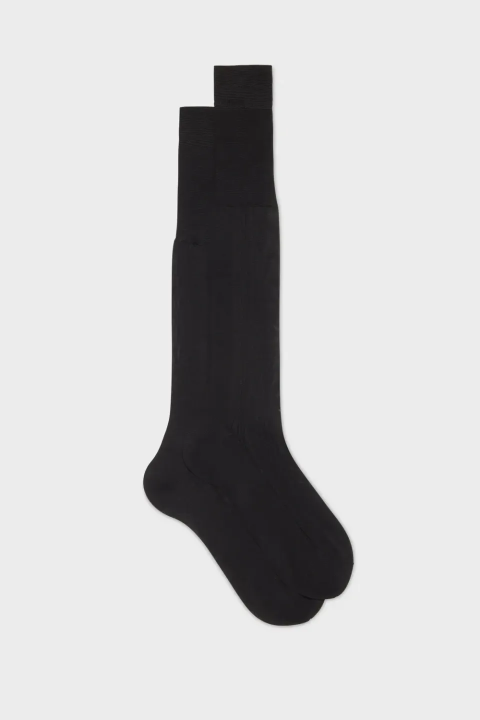 Bresciani Celio strømper sort silke herre
