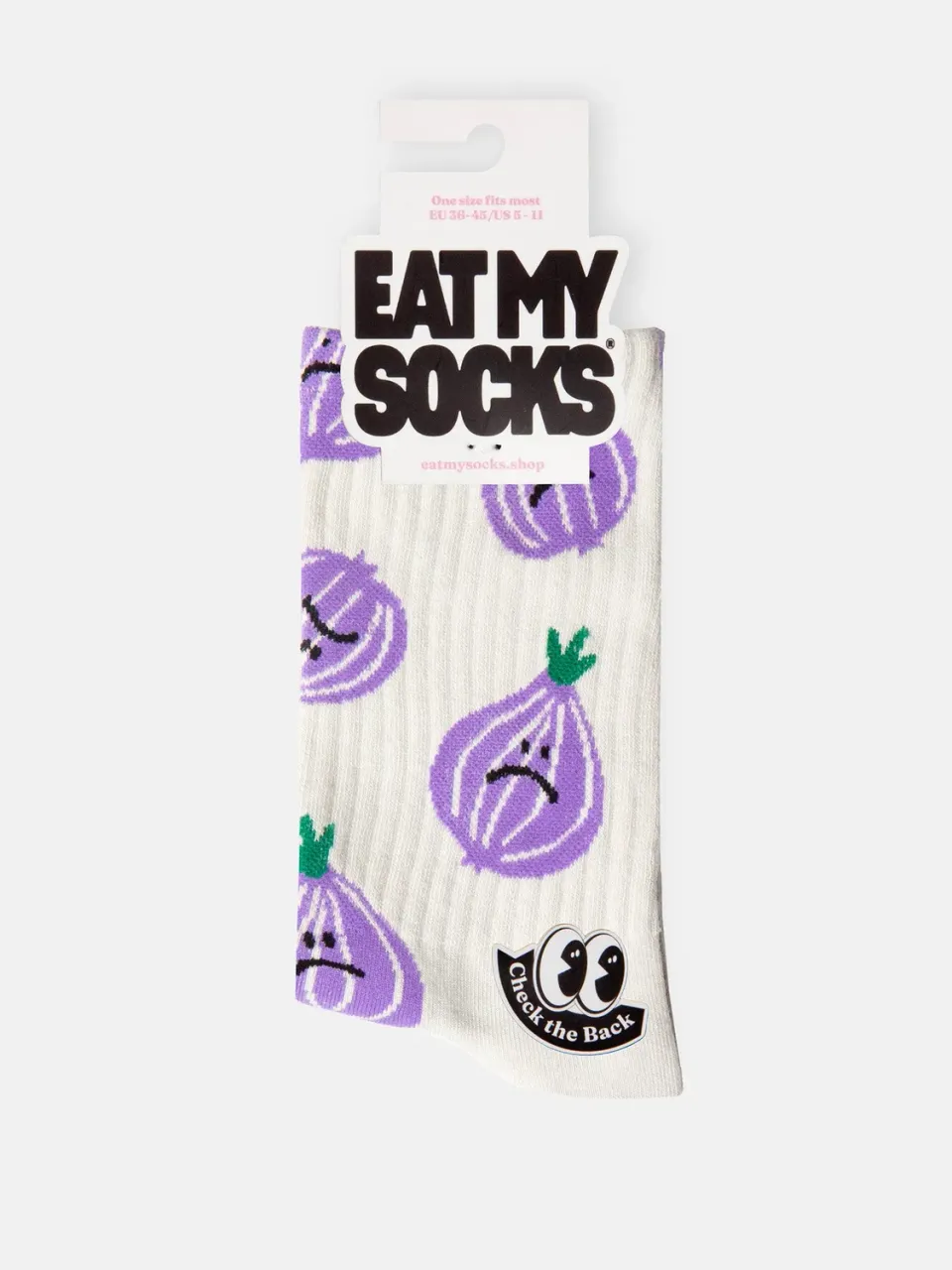 Eat My Socks Crying Onions sokker flat-pack løg