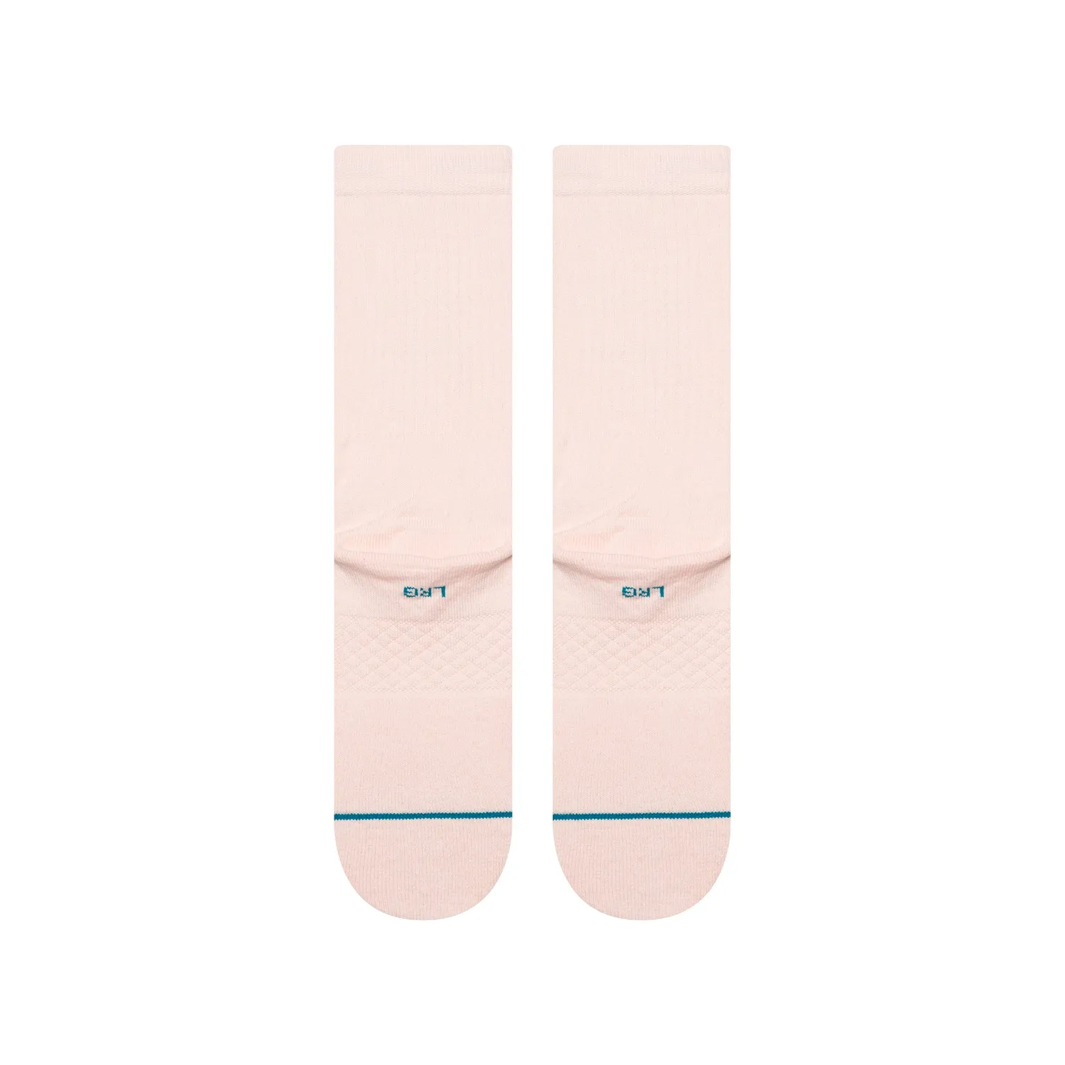 Stance Icon crew strømper pink medium støtte