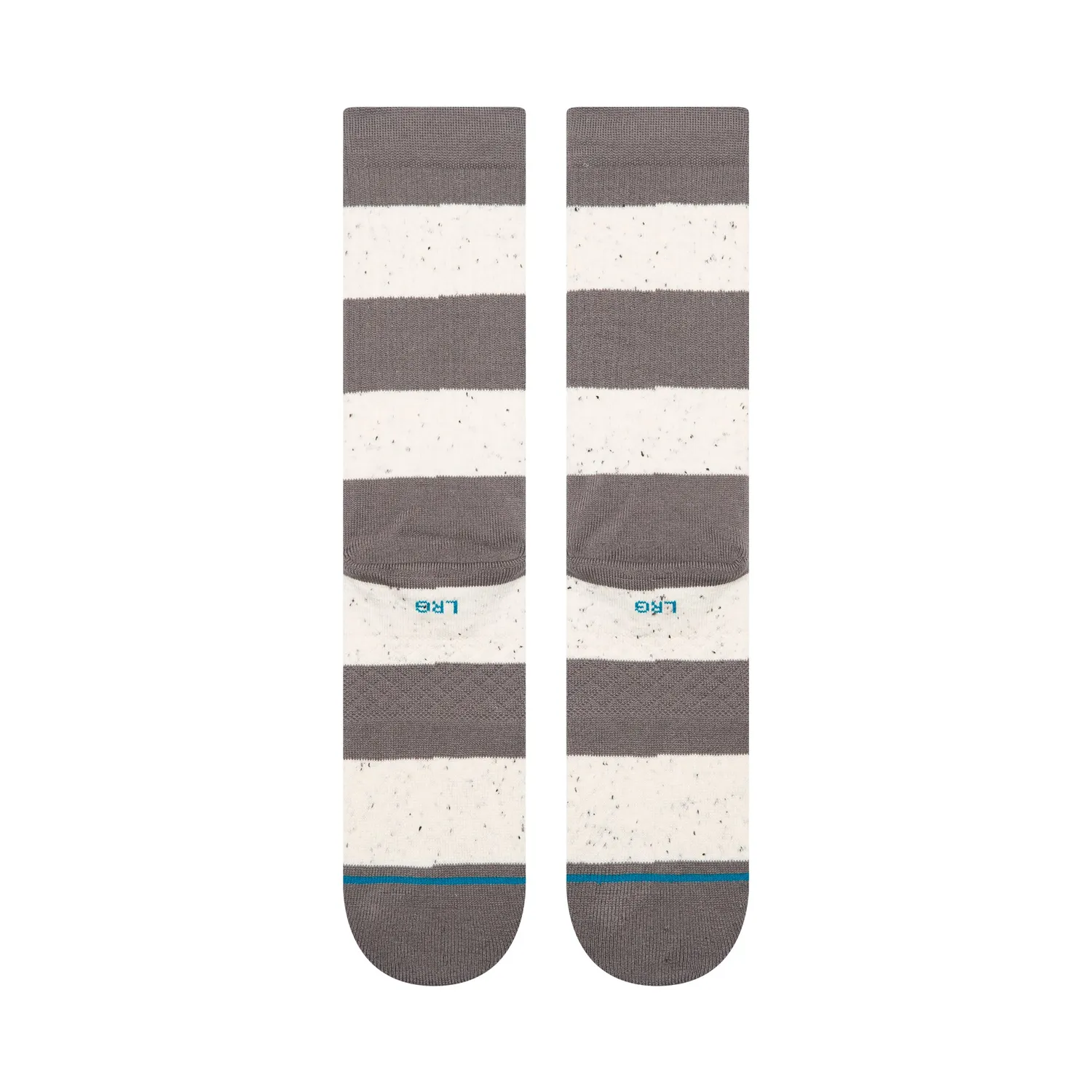 Stance Nep Stripe Crew sokker grå medium polstring