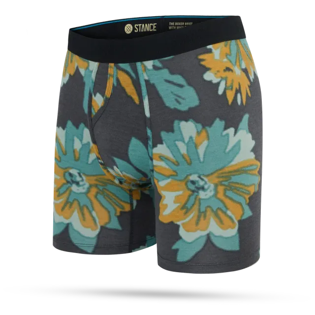 Stance Wholester Flora Scan brief sort – åndbar støtte