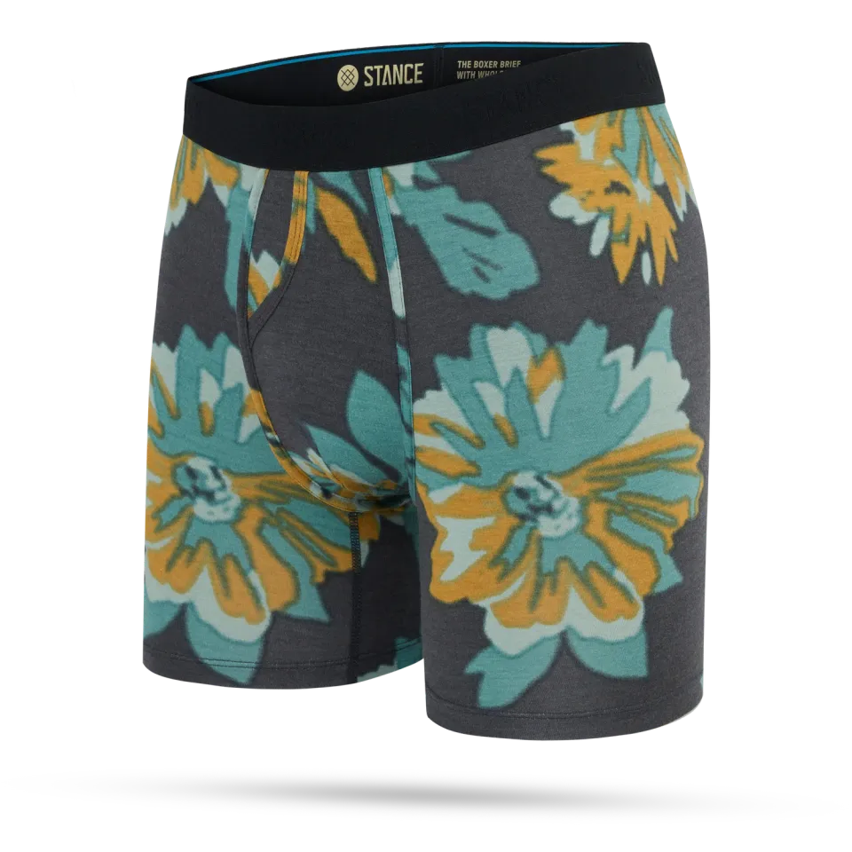 Stance Wholester Flora Scan brief sort – åndbar støtte