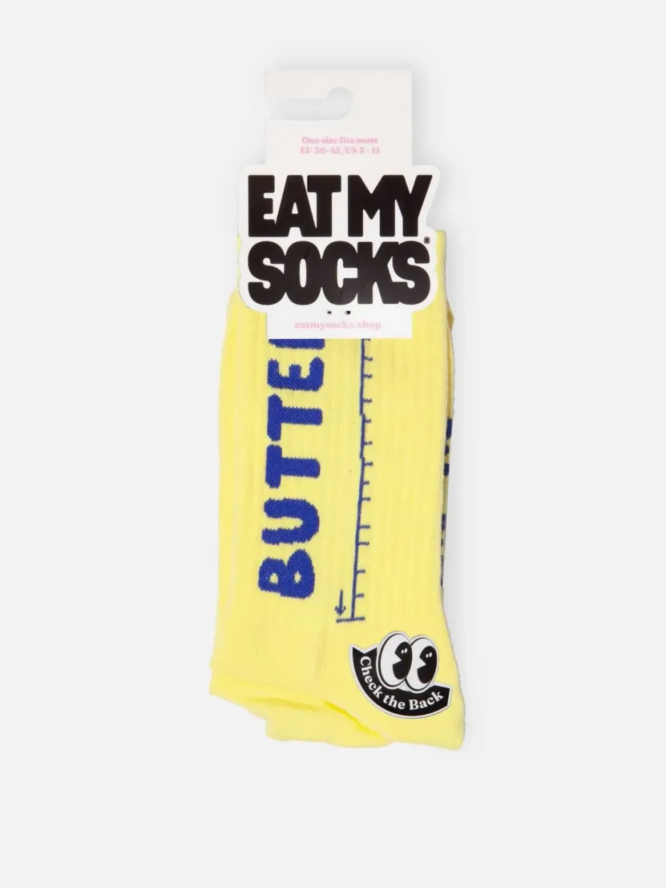 Eat My Socks Butter sokker flat-pack smør