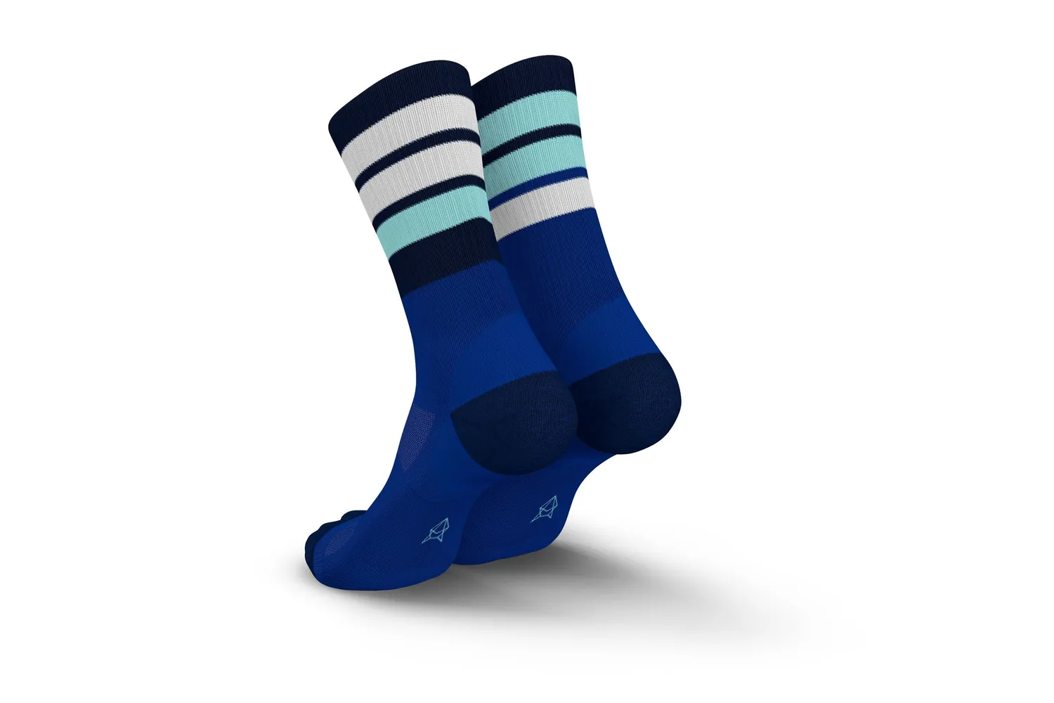 Incylence Merino Strive strømper blå cyan merinould