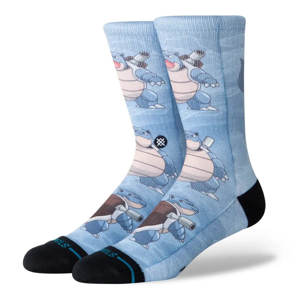 Stance Blastoise Crew strømper blå – Pokémon