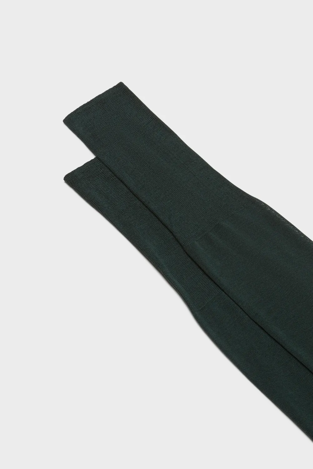 Bresciani Essentials Lorenzo herresokker forest green bomuld