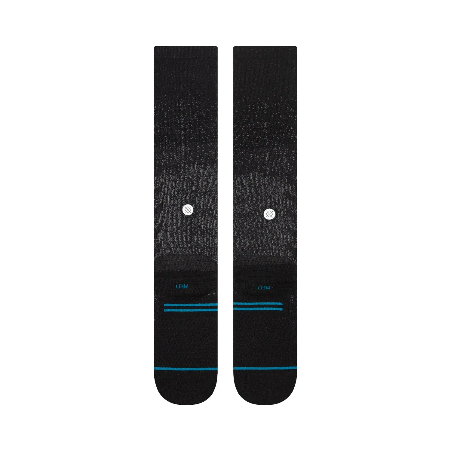 Stance Run Light over calf strømper sort – løbestrømper