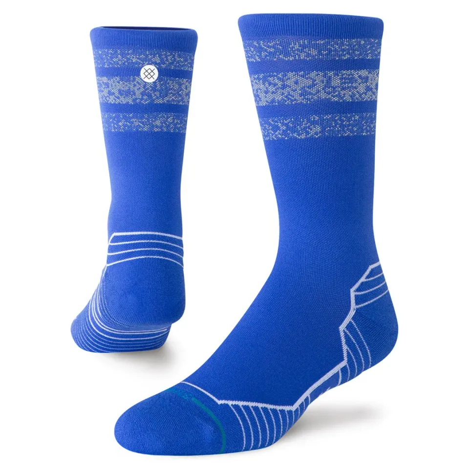 Stance Reflector Boyd Light Crew løbestrømper cobalt blue lette