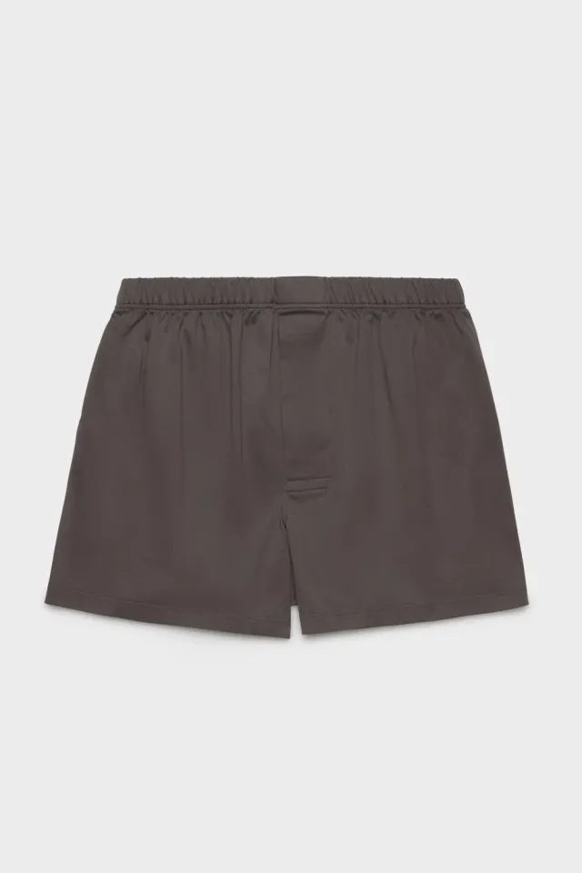 Bresciani Boxer Classico boxershorts grå bomuld