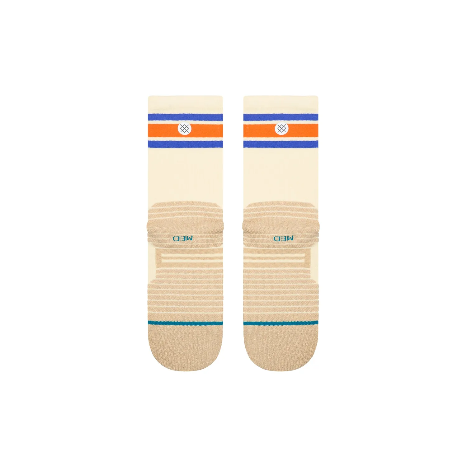 Stance Boyd Mid Ribbed Crew sokker canvas åndbar
