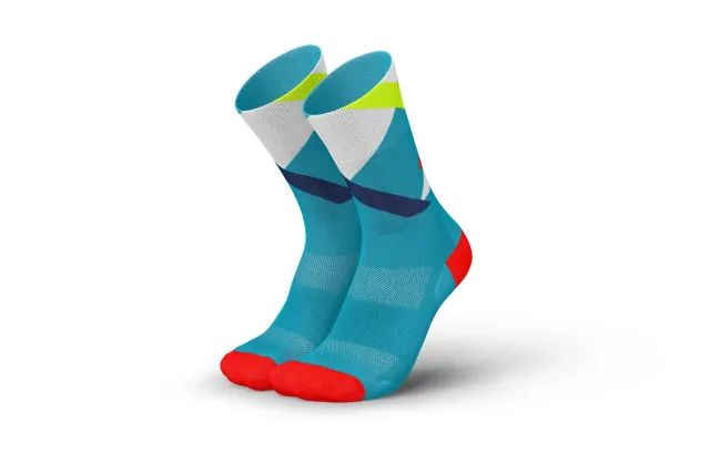 Incylence Ultralight Strikes Blue Inferno strømper let