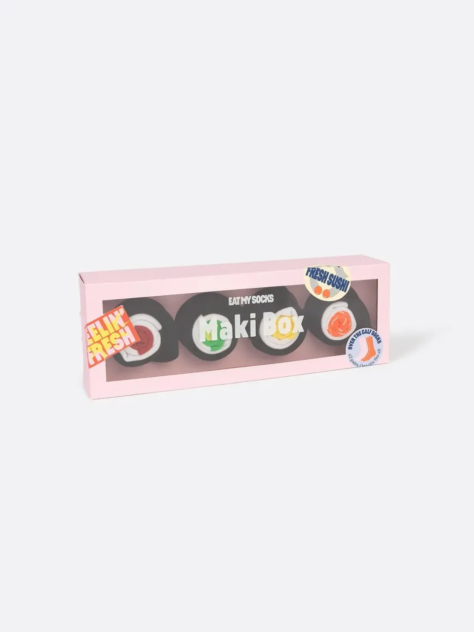 Eat My Socks Maki Box strømper 2 par bomuld sushi