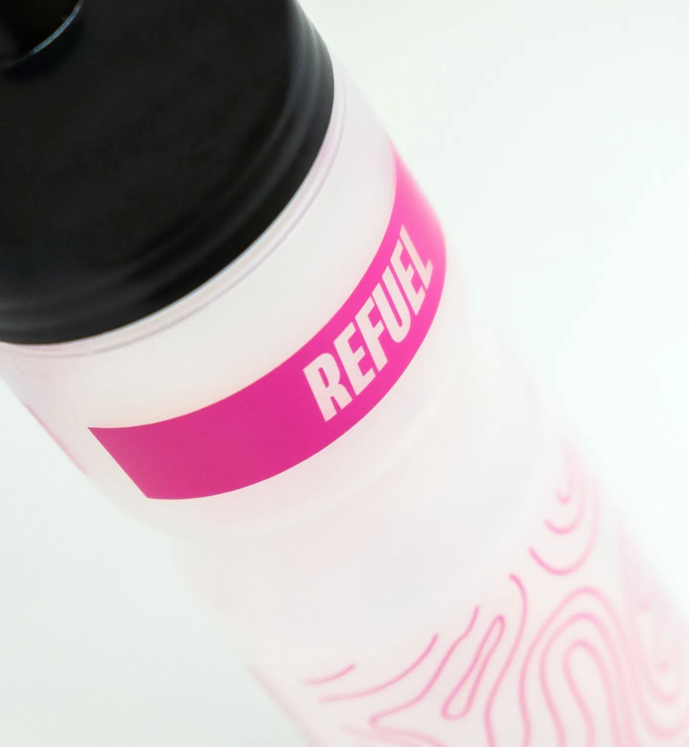 Incylence Bidon Refuel drikkeflaske pink 400 ml – løb