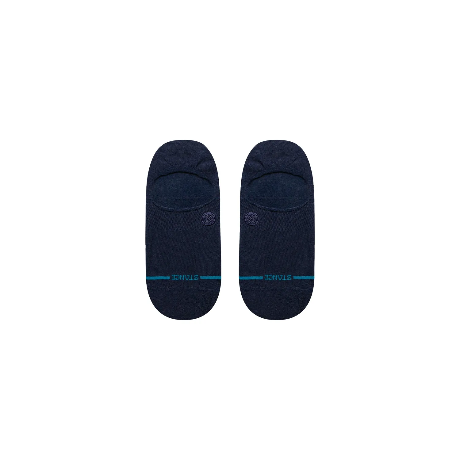 Stance Icon No Show strømper navy let bomuld usynlig