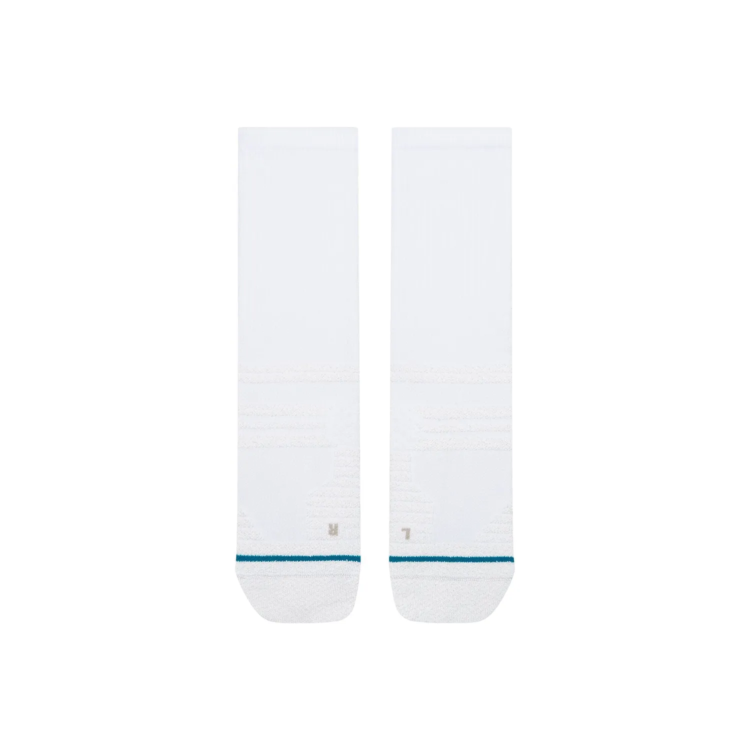 Stance Fusion Grip Crew gripsokker Hvid medium
