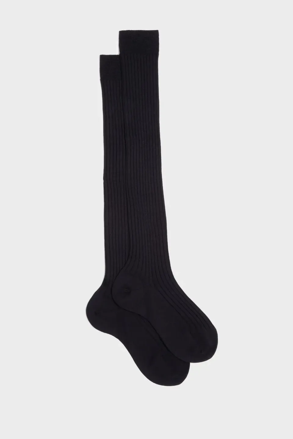 Bresciani Cristina dame knæstrømper navy uld