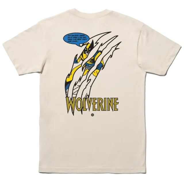 Stance Wolverine Tee T-shirt Canvas bomuld
