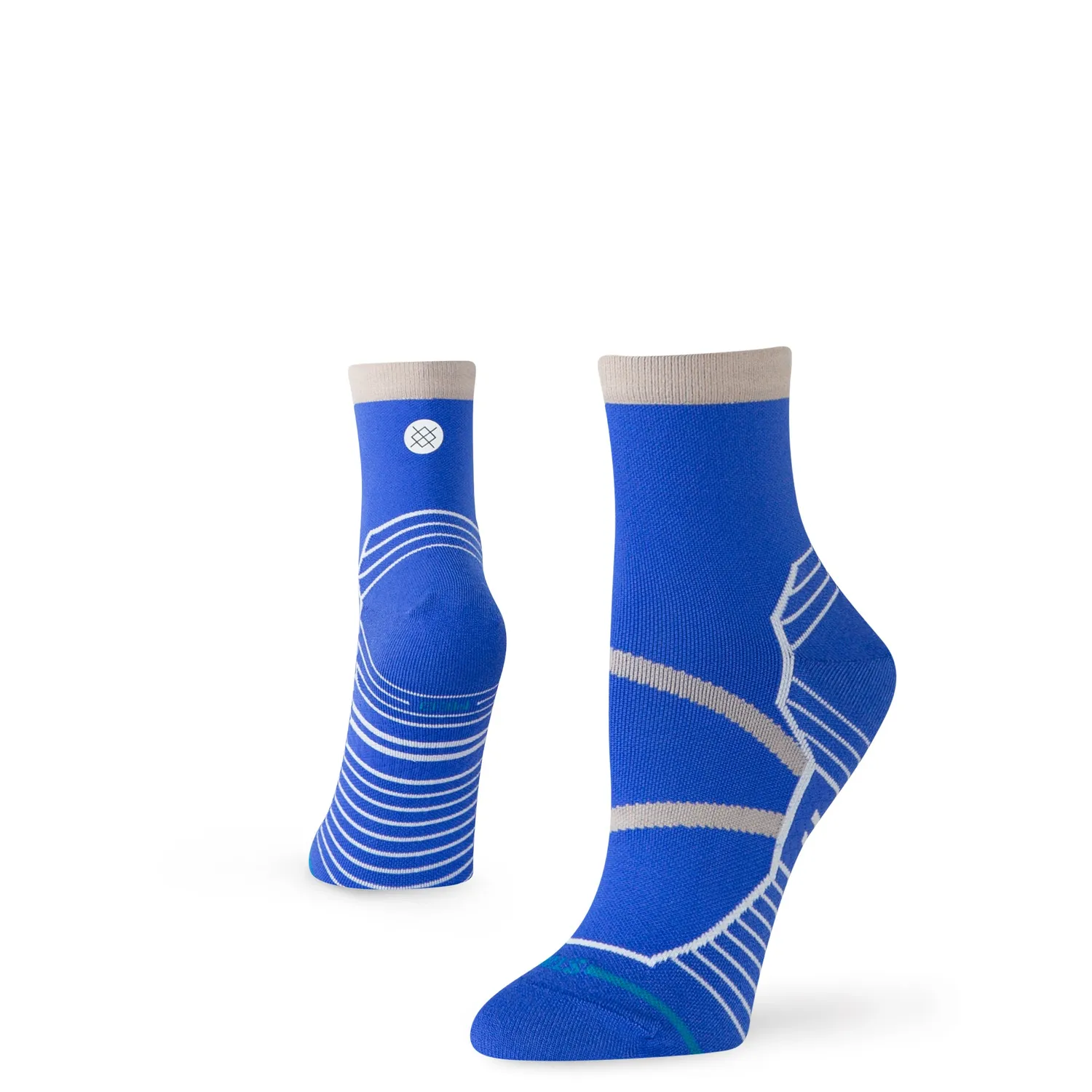 Stance Crossover Ultra Light Quarter sokker cobalt blue