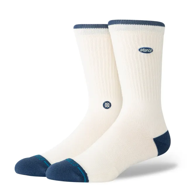 Stance Blurred Crew strømper canvas bomuldsblanding