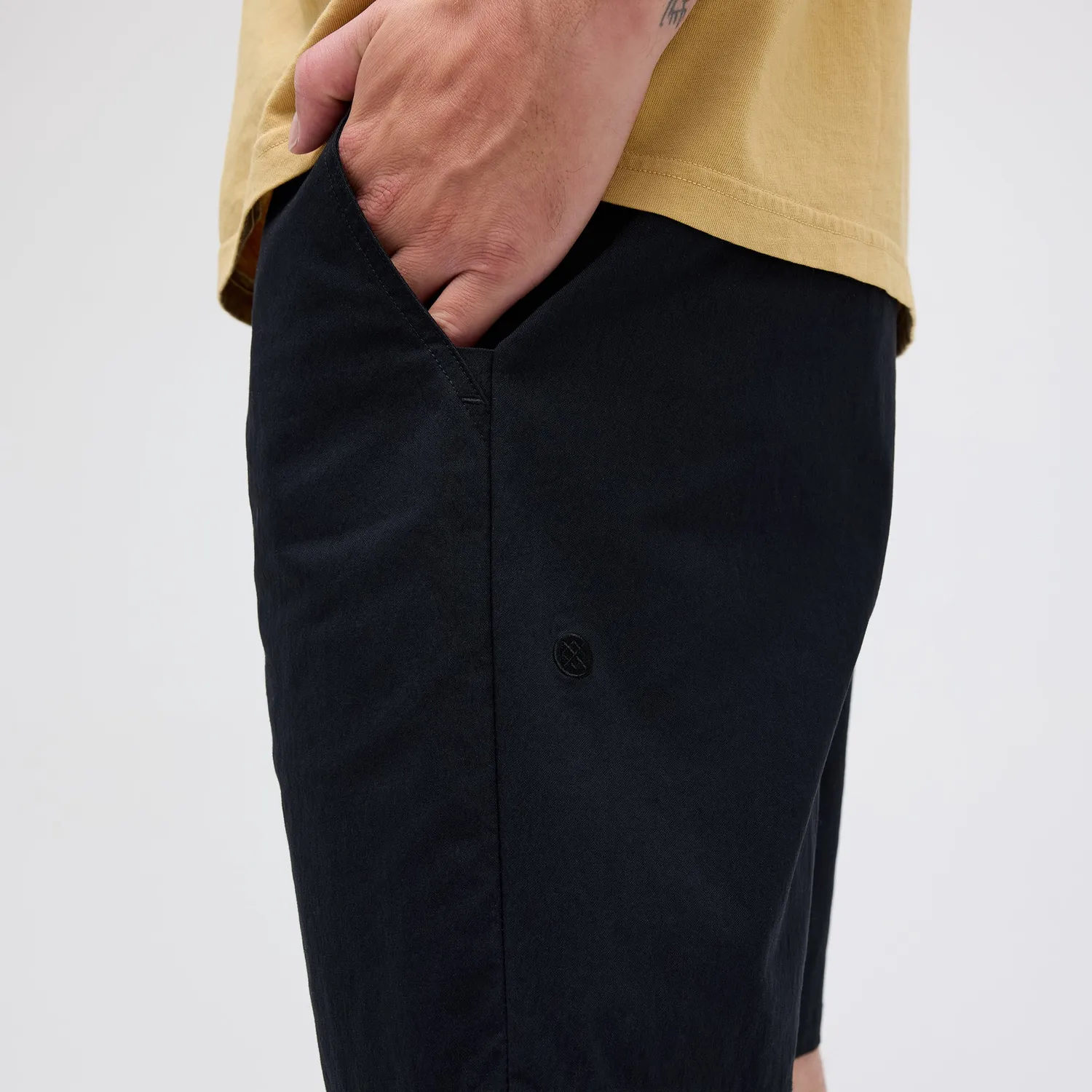 Stance Compound Chino shorts true black stretch