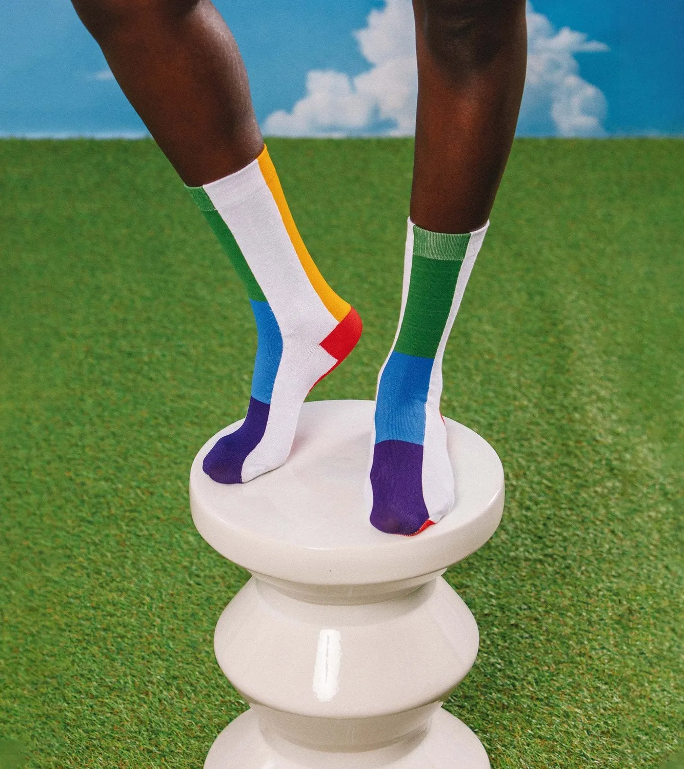 Eat My Socks Rainbow Dream Classic sokker 1 par