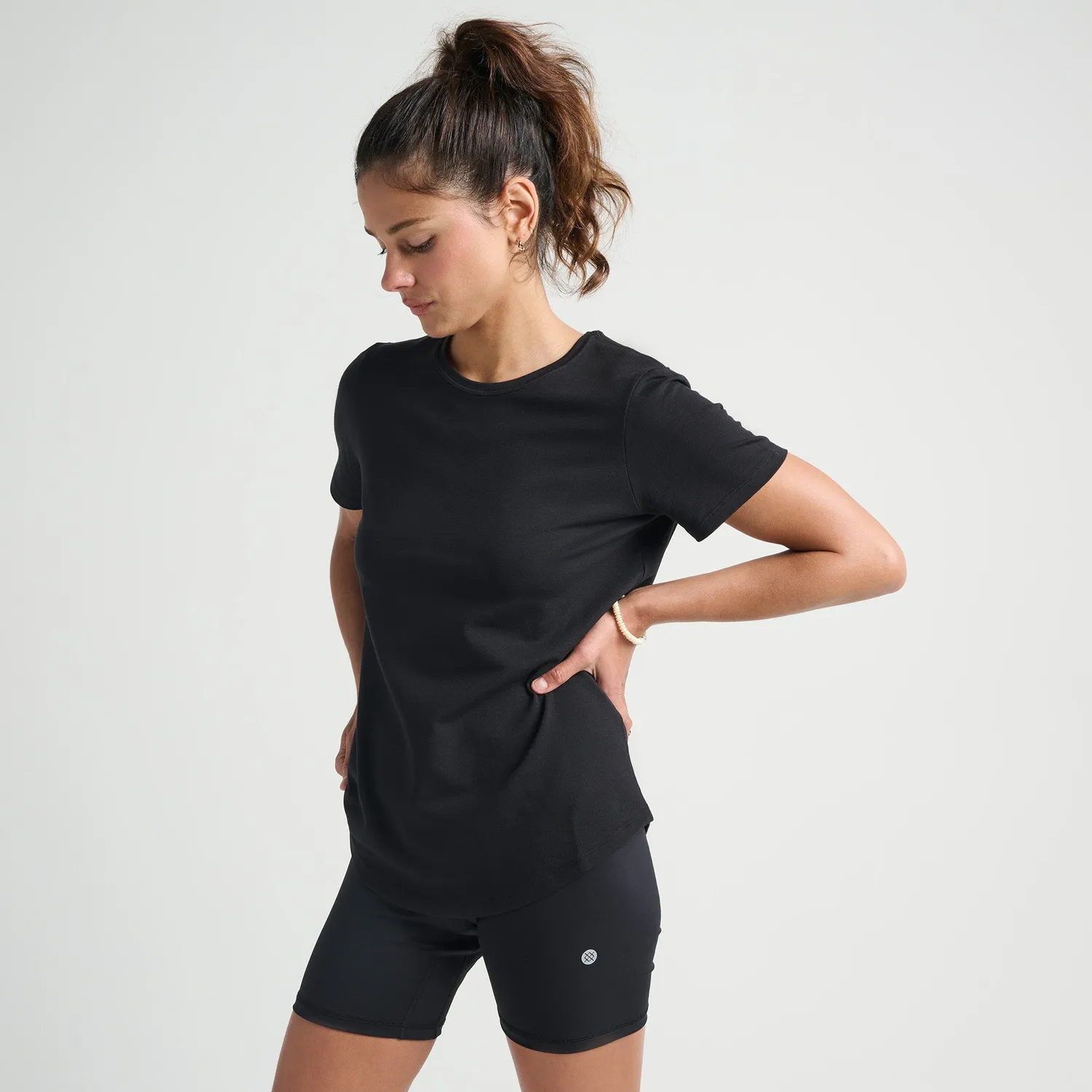 Stance Get Set performance t-shirt sort dame
