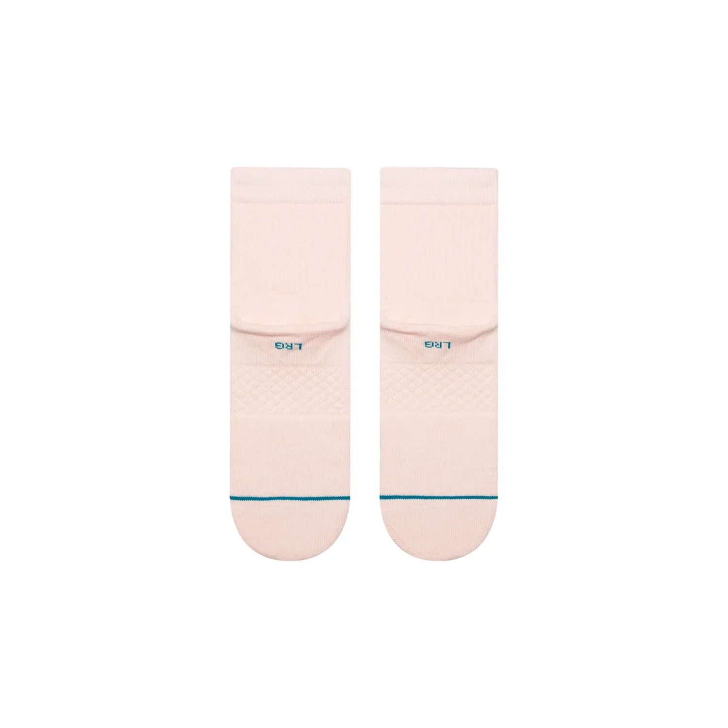 Stance Icon Quarter strømper pink – kort skaft