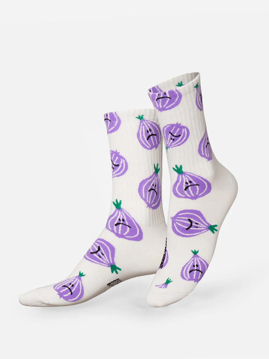 Eat My Socks Crying Onions sokker flat-pack løg