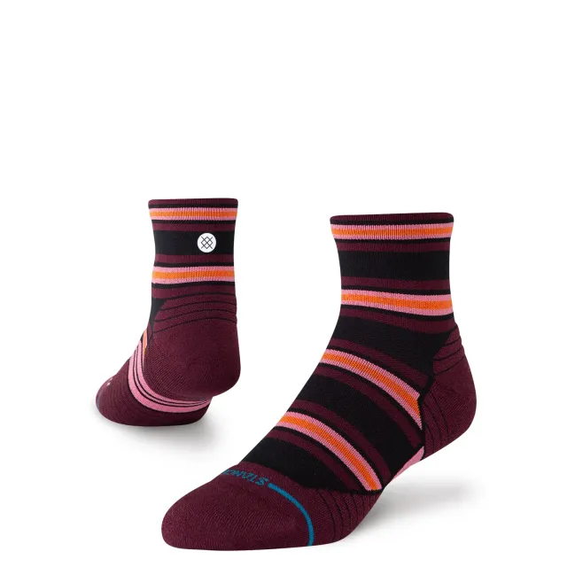 Stance Wayfarer Light Quarter løbestrømper fig nylon