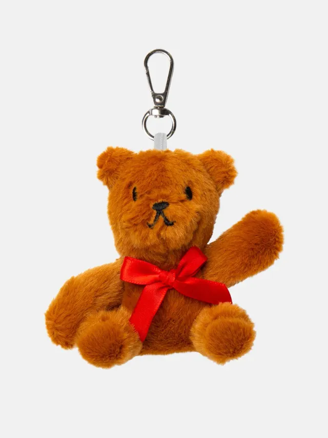 Eat My Socks Teddy Bear taskecharm plys bamse