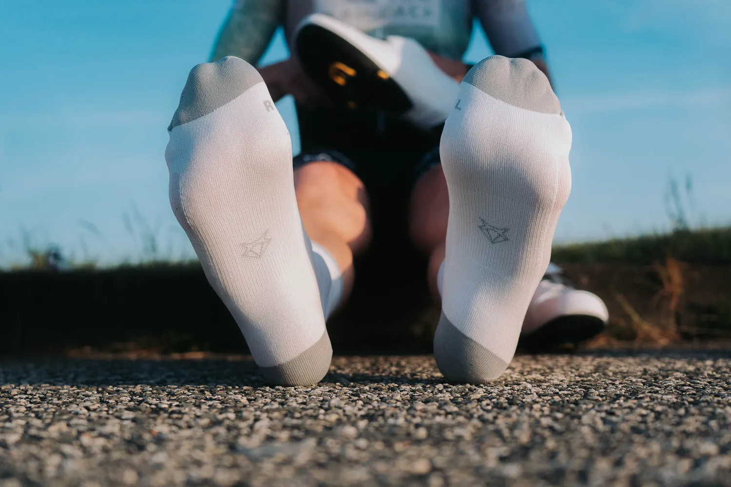 Incylence Ultralight Pure løbestrømper hvid 35-38 åndbar