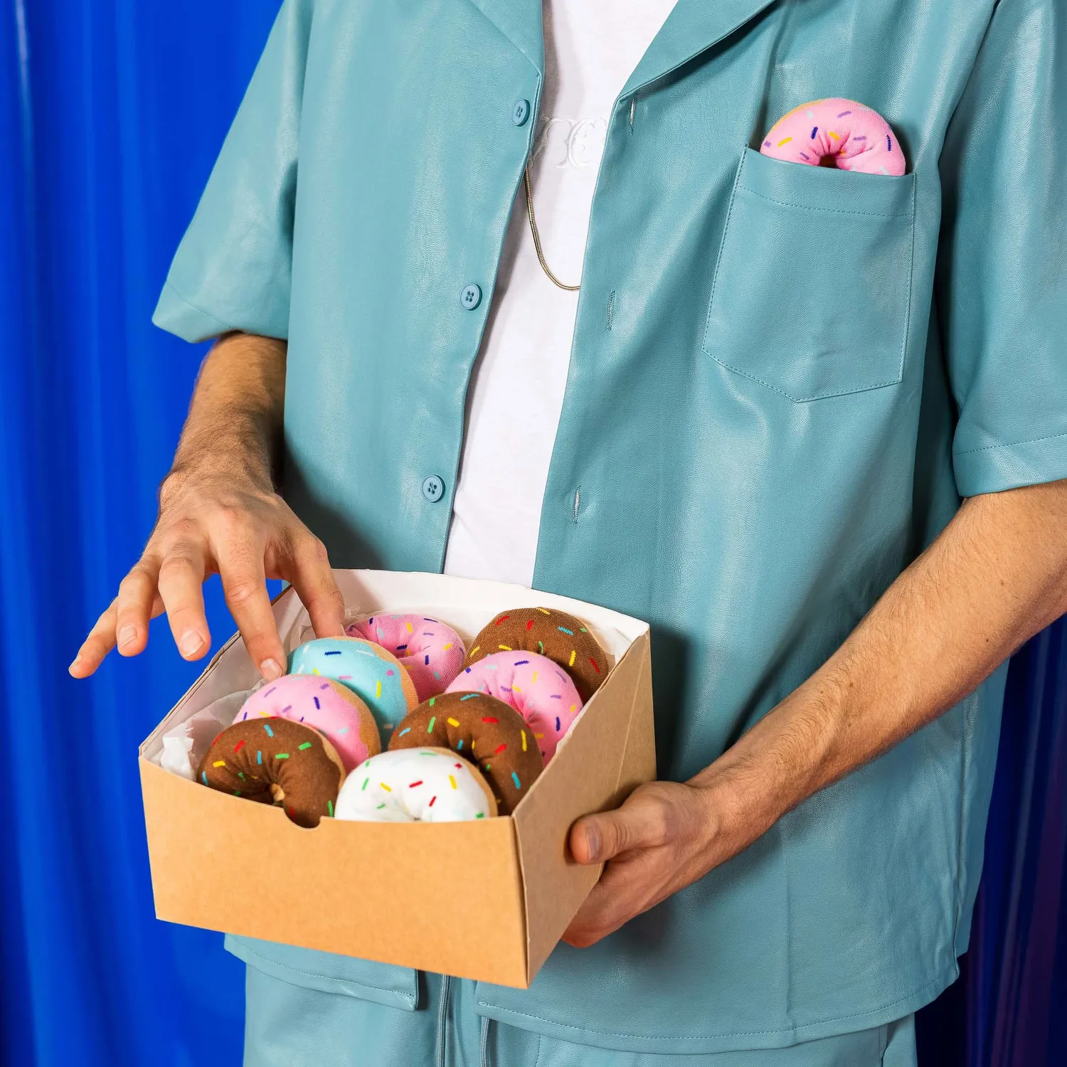 Eat My Socks Joe's Donuts sokker 4 par lyserød