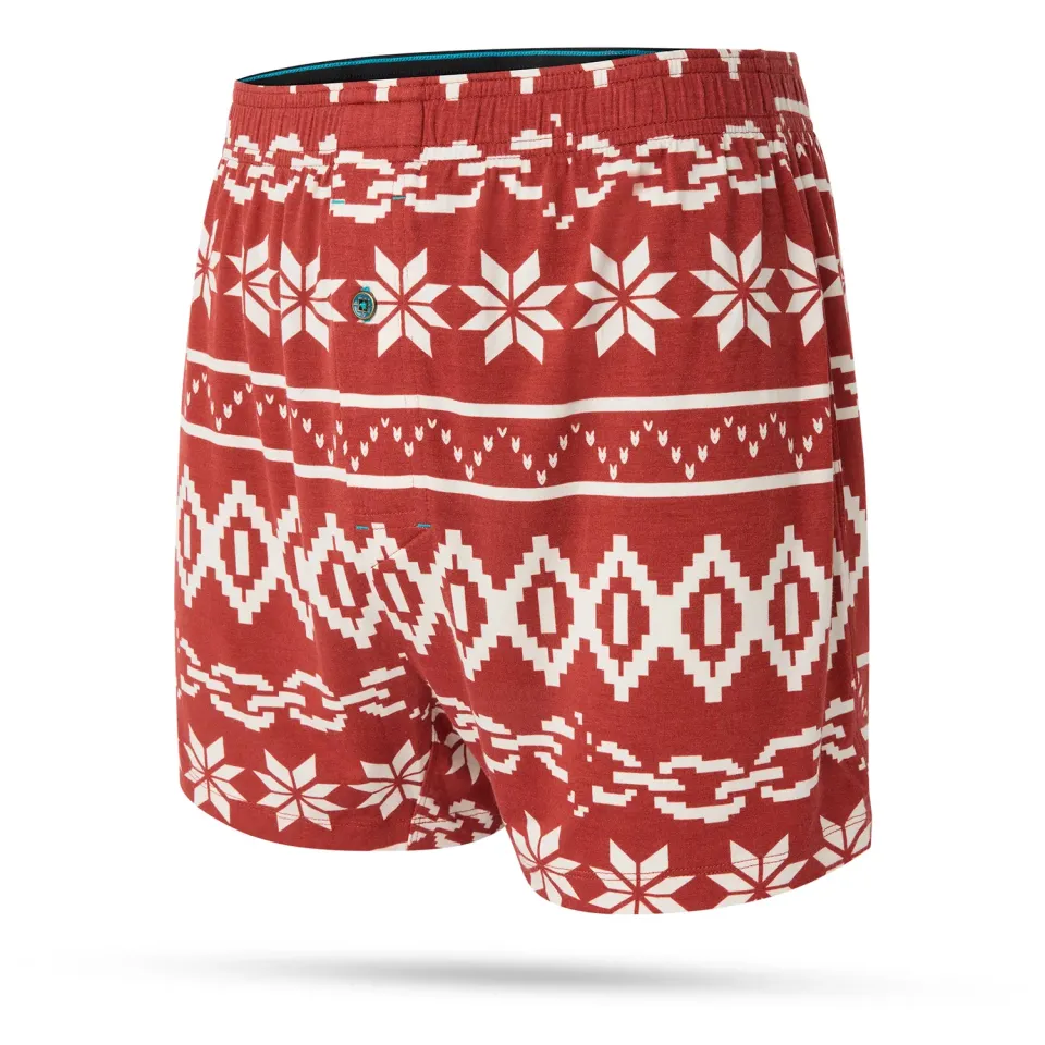 Stance Break The Season boxershorts rød blød bomuld